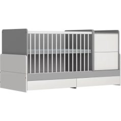 Alda Selyemszürke Kombi babaágy