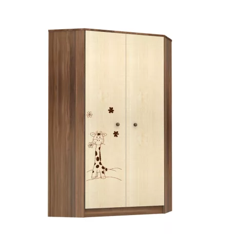 Faktum Makaó - Sarokszekrény (zsiráf mintával)