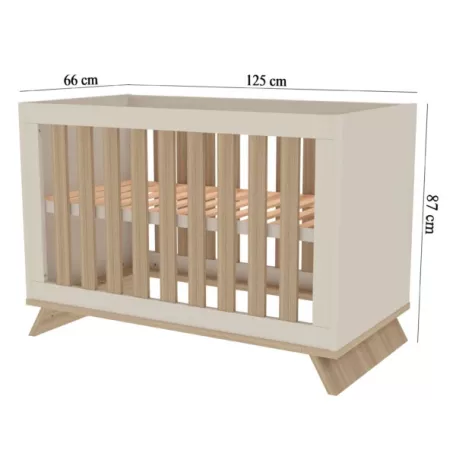 Sienna Cashmere átalakítható 120-as babaágy