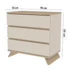 Sienna Cashmere komód + pelenkázó toldalék