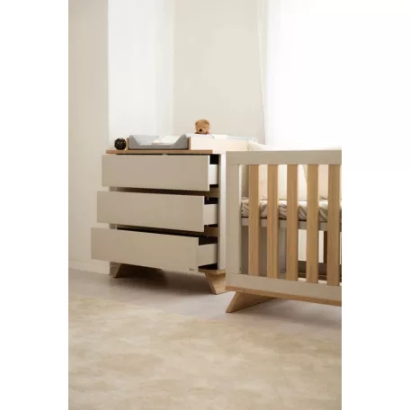 Sienna Cashmere komód + pelenkázó toldalék