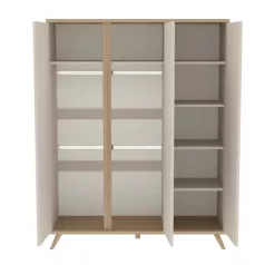 Sienna Cashmere 3 osztású szekrény