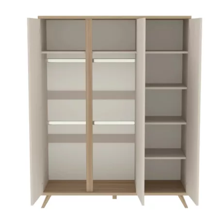 Sienna Cashmere 3 osztású szekrény