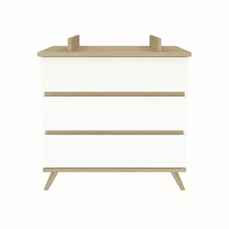 Sienna White komód + toldalék komódhoz