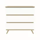 Sienna White komód + toldalék komódhoz