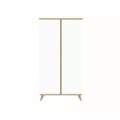 Sienna White 2 osztású szekrény