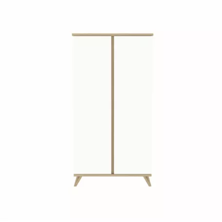 Sienna White 2 osztású szekrény