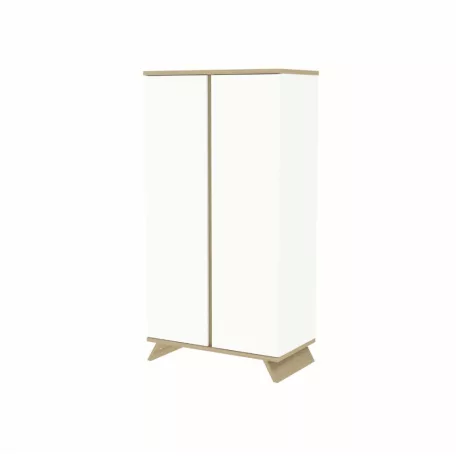 Sienna White 2 osztású szekrény