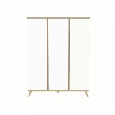 Sienna White 3 osztású szekrény