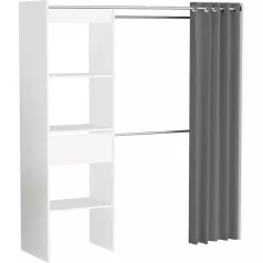 Chicago 326842 fehér ruhásszekrény (326842)