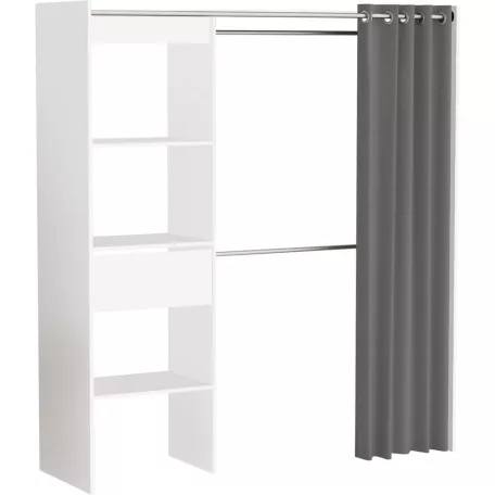 Chicago 326842 fehér ruhásszekrény (326842)