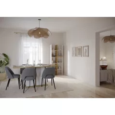 Kocka alakú szekrény access 347765 fehér + barna (347765)