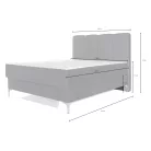 Ágy margo (sötétszürke)