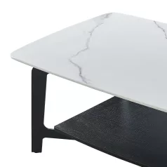 Belin dohányzóasztal (fehér márvány)