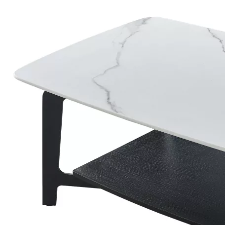 Belin dohányzóasztal (fehér márvány)