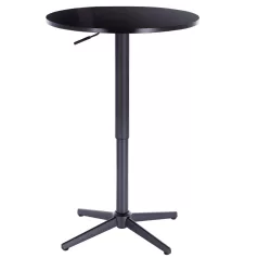 Arija bárasztal (fekete)