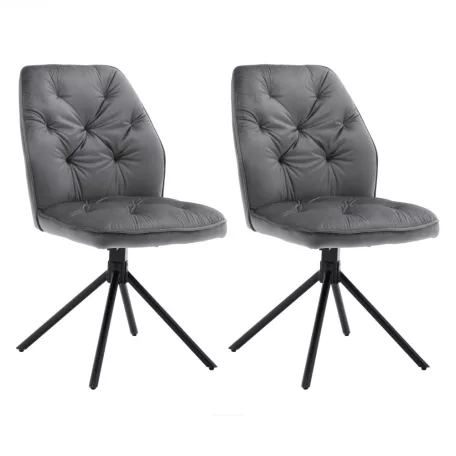 Fényes forgószék szék (szürke)