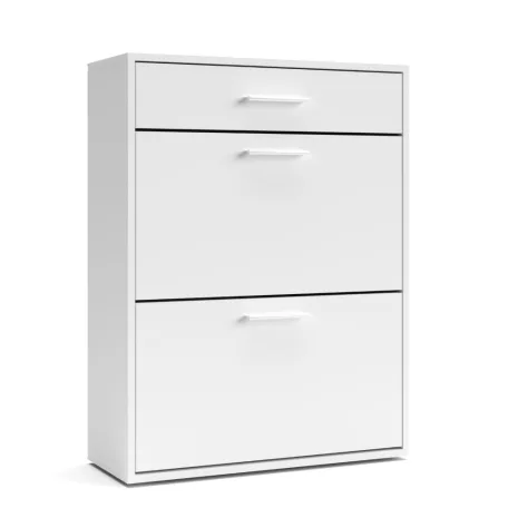 Cipőtartó favon 2 (fehér)