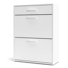 Cipőtartó favon 2 (fehér)