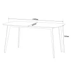 Asztal stone (fehér)