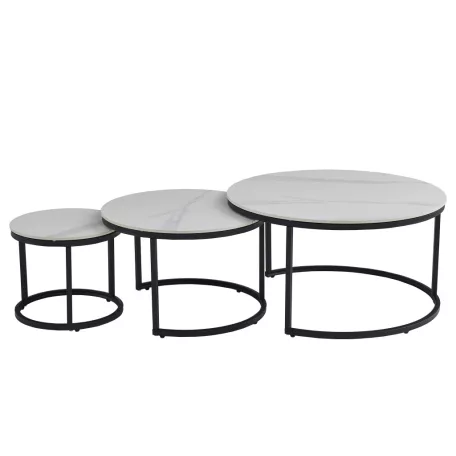 Moan 1 dohányzóasztal - 3 részes