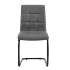 Parma sötétszürke szék (mély, tcb-114)