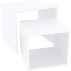   Bazzano fehér dohányzóasztal (2007 dohányzóasztal, fehér / fehér szín)