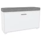 Cipőszekrény pelago 91 fehér + szürke