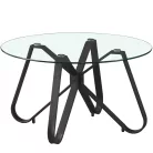 Snape üveg dohányzóasztal