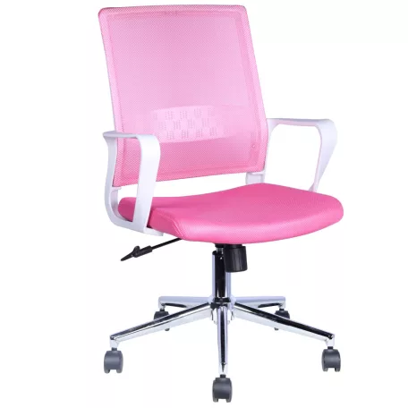 Irodai szék laura rózsaszín