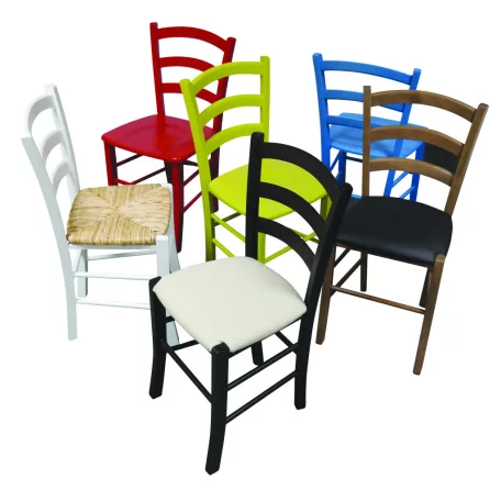 Paesana szék, tömör ülés, natúr