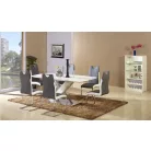 Vanja iii asztal (fehér, 160x90x76)