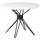 Santok asztal (fehér + fekete)