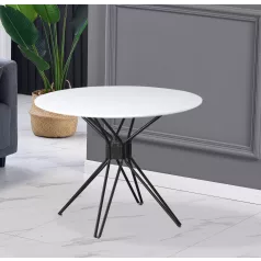 Santok asztal (fehér + fekete)