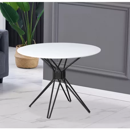 Santok asztal (fehér + fekete)