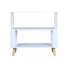 Tok dohányzóasztal, fehér