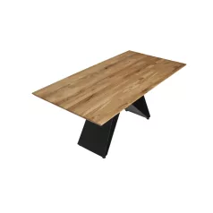 Connect asztallap - swiss edge dl 20+20 (tölgyfa, 200x100)