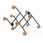 Inati fali akasztó (fekete)