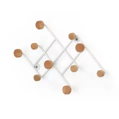 Inati fali akasztó (fekete)