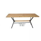 Connect asztal - cross láb (fekete, 240)