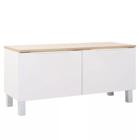 Tv állvány rony 2 (fehér + sonoma)