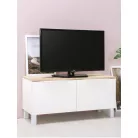 Tv állvány rony 2 (fehér + sonoma)