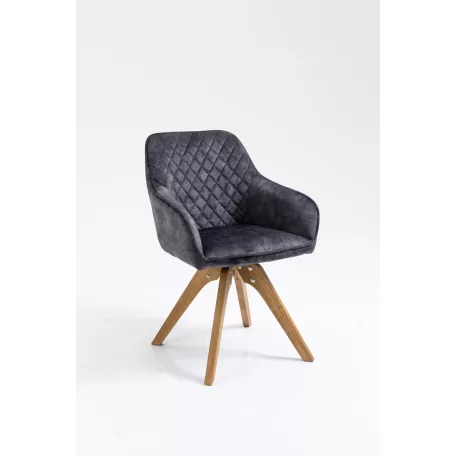 Veles szék (sötétszürke)