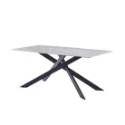 Marigold 1 asztal (szürke márvány, 160x90x75)