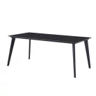 Lorela asztal (fekete márvány + arany)