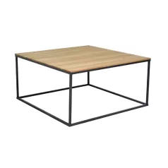 Kirana 2 dohányzóasztal (tölgy + fekete)