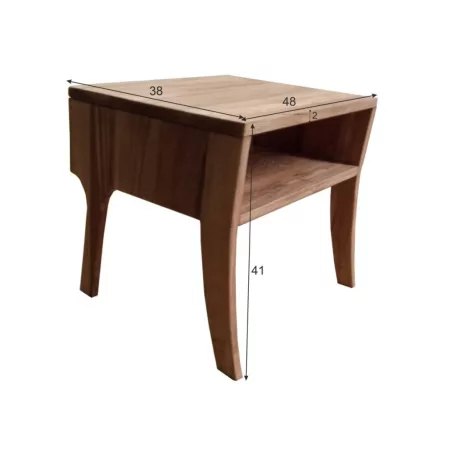 Éjjeliszekrény wien (tölgyfa)