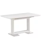 Nika iii kihúzható asztal (fehér hg, 160/210x90x76)