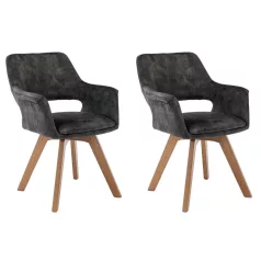 Lamila szék (sötétzöld)