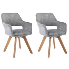 Lamila szék (világosszürke)